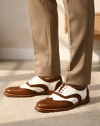 Aydinova Heritage Goodyear Welted Leather Brogue Shoes