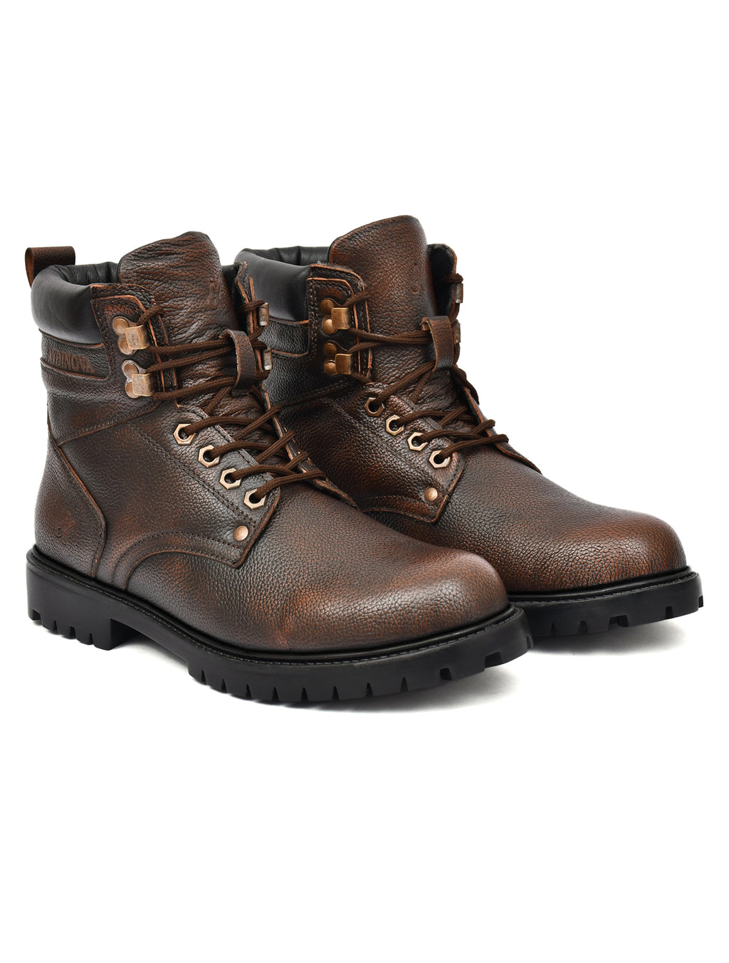 Casual lace up Brown Boots