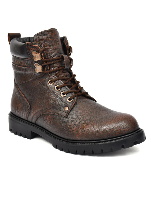 Casual lace up Brown Boots