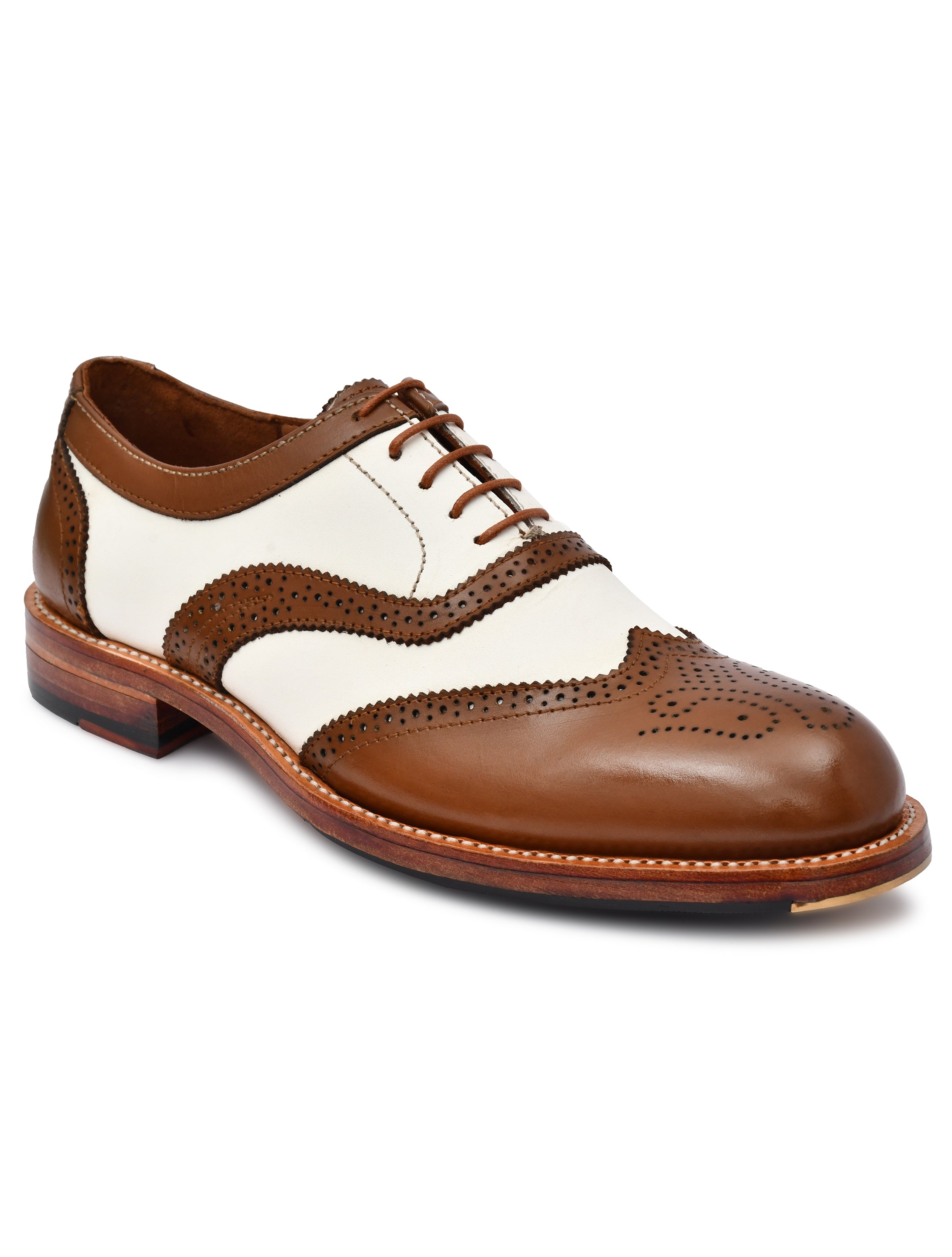 Aydinova Heritage Goodyear Welted Leather Brogue Shoes
