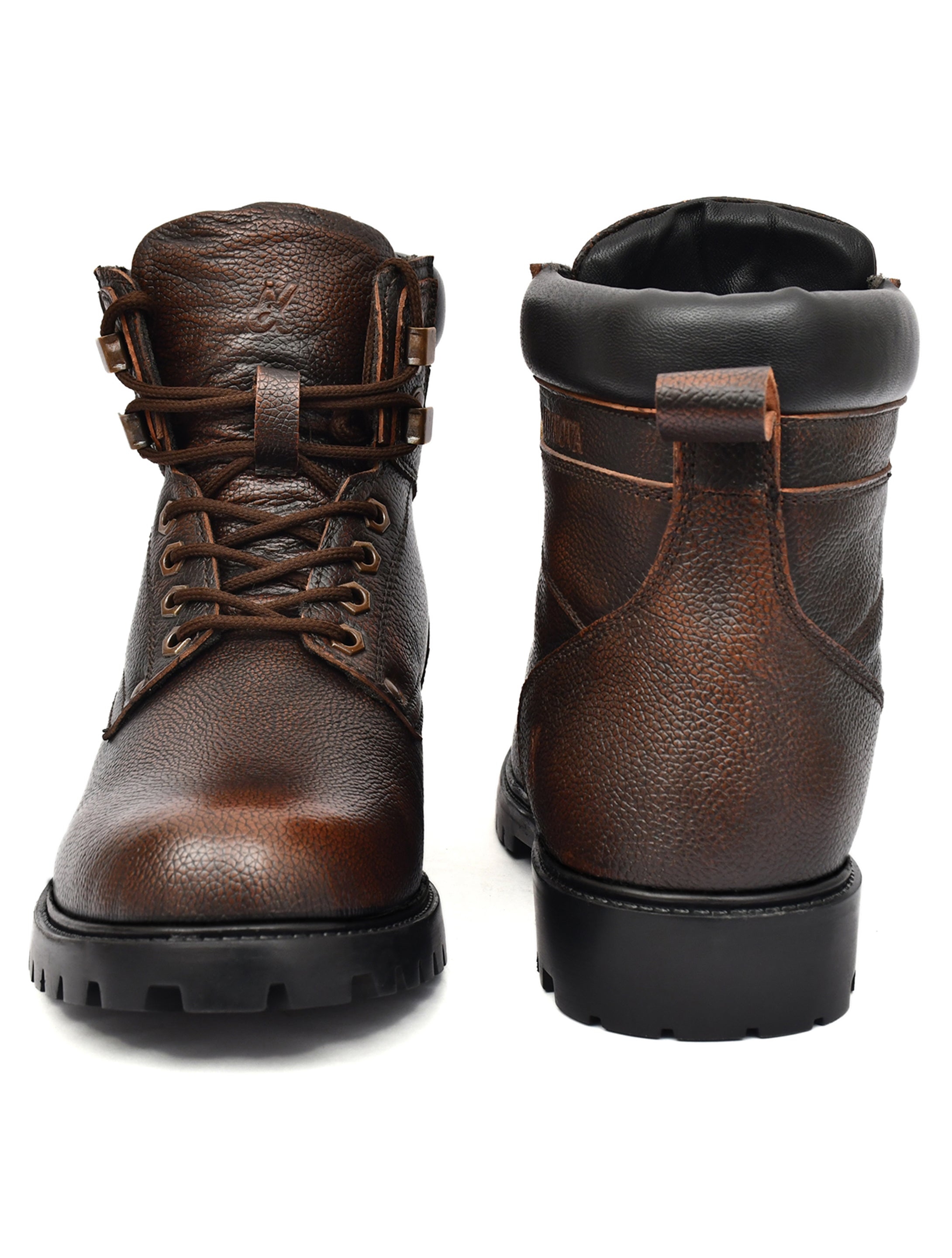 Casual lace up Brown Boots