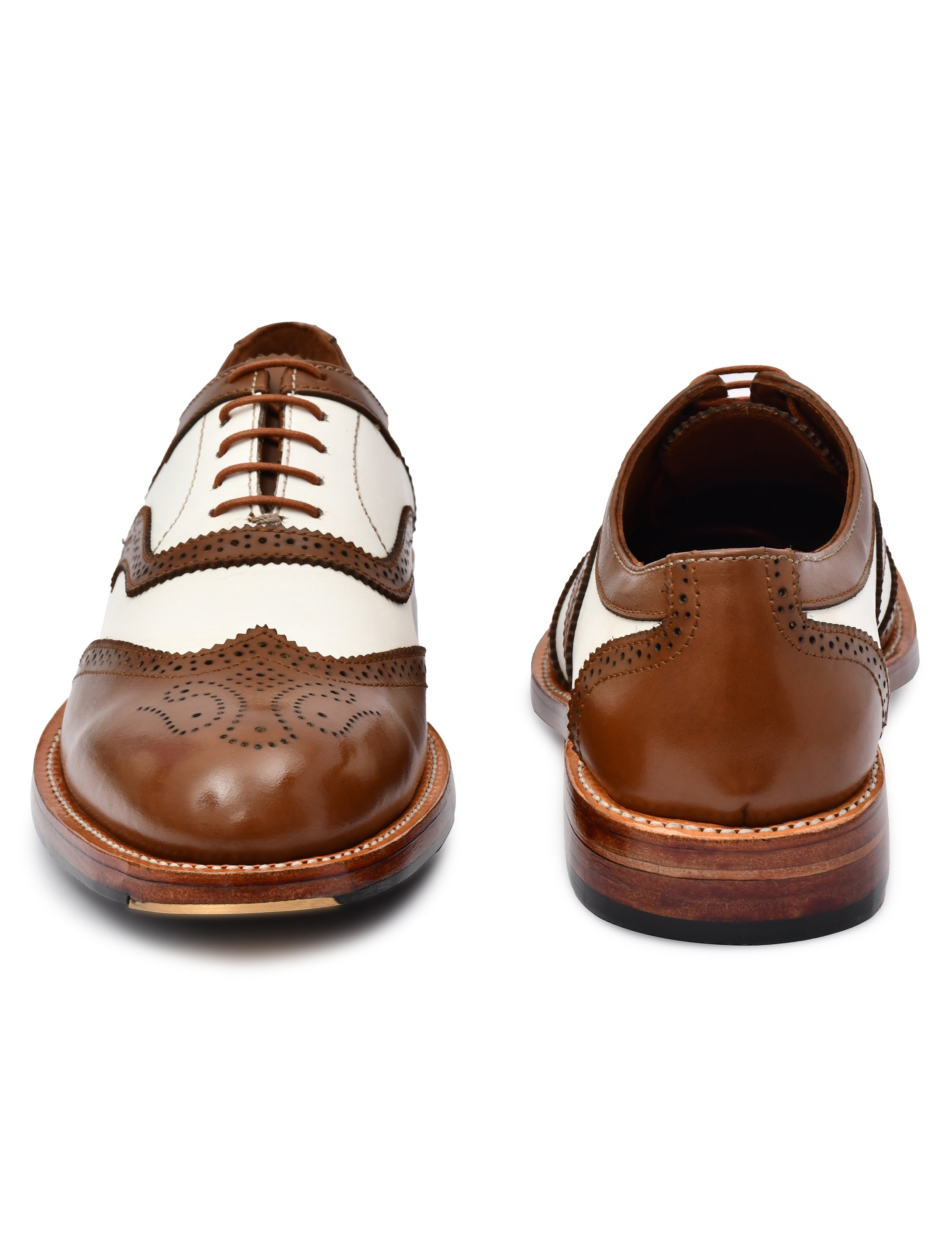 Aydinova Heritage Goodyear Welted Leather Brogue Shoes
