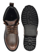 Casual lace up Brown Boots